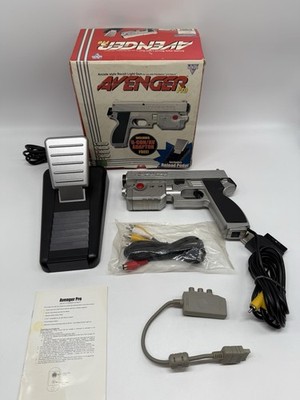 Blaze Avenger Pro Light Gun Playstation 1 Sega Saturn Arcade Style PS1 OVP Pedal