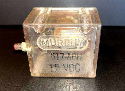 NEW GENUINE Murphy 517APH-12 12VDC SWITCH Tattletale