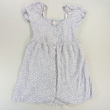 American Eagle Babydoll Dress Womens Small Blue Floral Mini V-neck Cottagecore