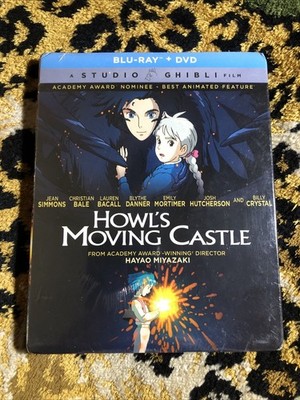 Howl s Moving Castle (Blu-Ray + DVD) w/ Slipcover HAYAO MIYAZAKI
