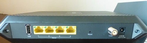 NETGEAR Nighthawk AC1900 C7000v2 Kabel WLAN Modem Router-Nowy-Nigdy nie używany-OpenBox - Zdjęcie 7 z 19