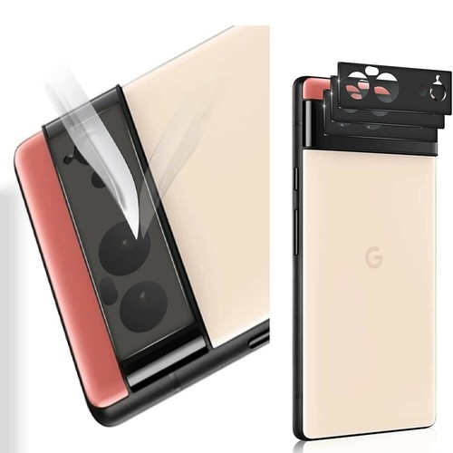 Pellicola obiettivo fotocamera 3D per Google Pixel 6/6 Pro/6A 5G protezione vetro temperato - Foto 7 di 8