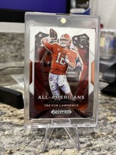 Trevor Lawrence 2021 Prizm Draft Picks All-American SILVER ROOKIE CARD RC!