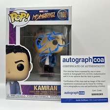 Rish Shah AUTOGRAPH - Kamran - Ms Marvel- Signed Funko Pop ACOA