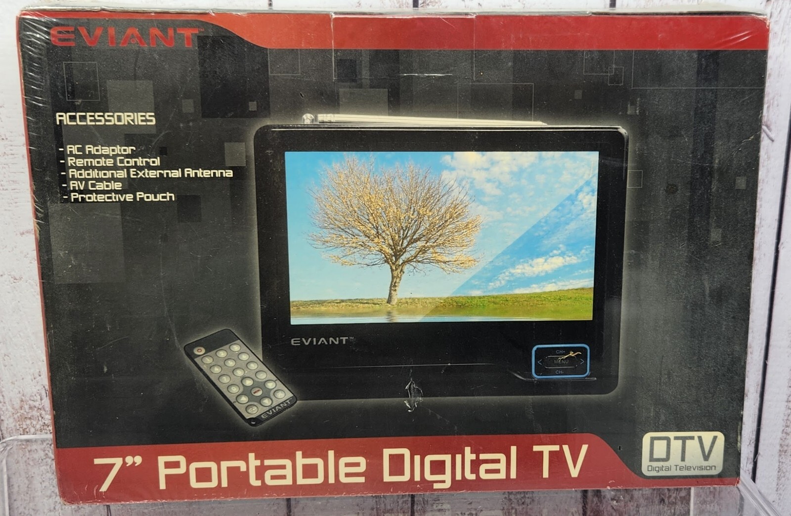 Eviant T7 7" Portable LCD TV Black for sale online eBay