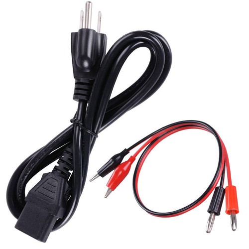 Industrial 10 Amp 30 Volt Adjustable Digital DC Power Supply Box Kit w Clip Cord - Picture 2 of 5