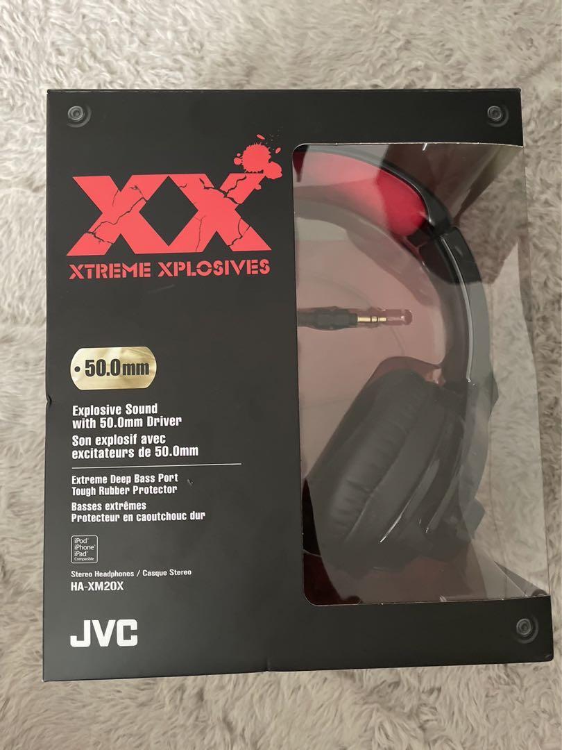 JVC HA-XM20X XXseries JVC Kenwood Closed Headphones Black