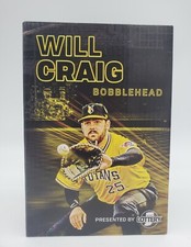 Will Craig Indianapolis Indian BOBBLEHEAD NIB 2021 Pittsburgh Pirates Gold Glove