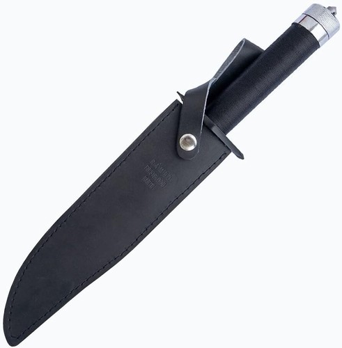 RAMBO FIRST BLOOD Knife 25.5 cm blade sheath camping tactical bowie pig military - Picture 2 of 14