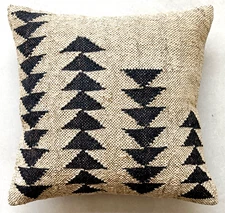 18" Inches Pillow Case Square Home Decor Throw Cushion Cover Handmade Kilim
