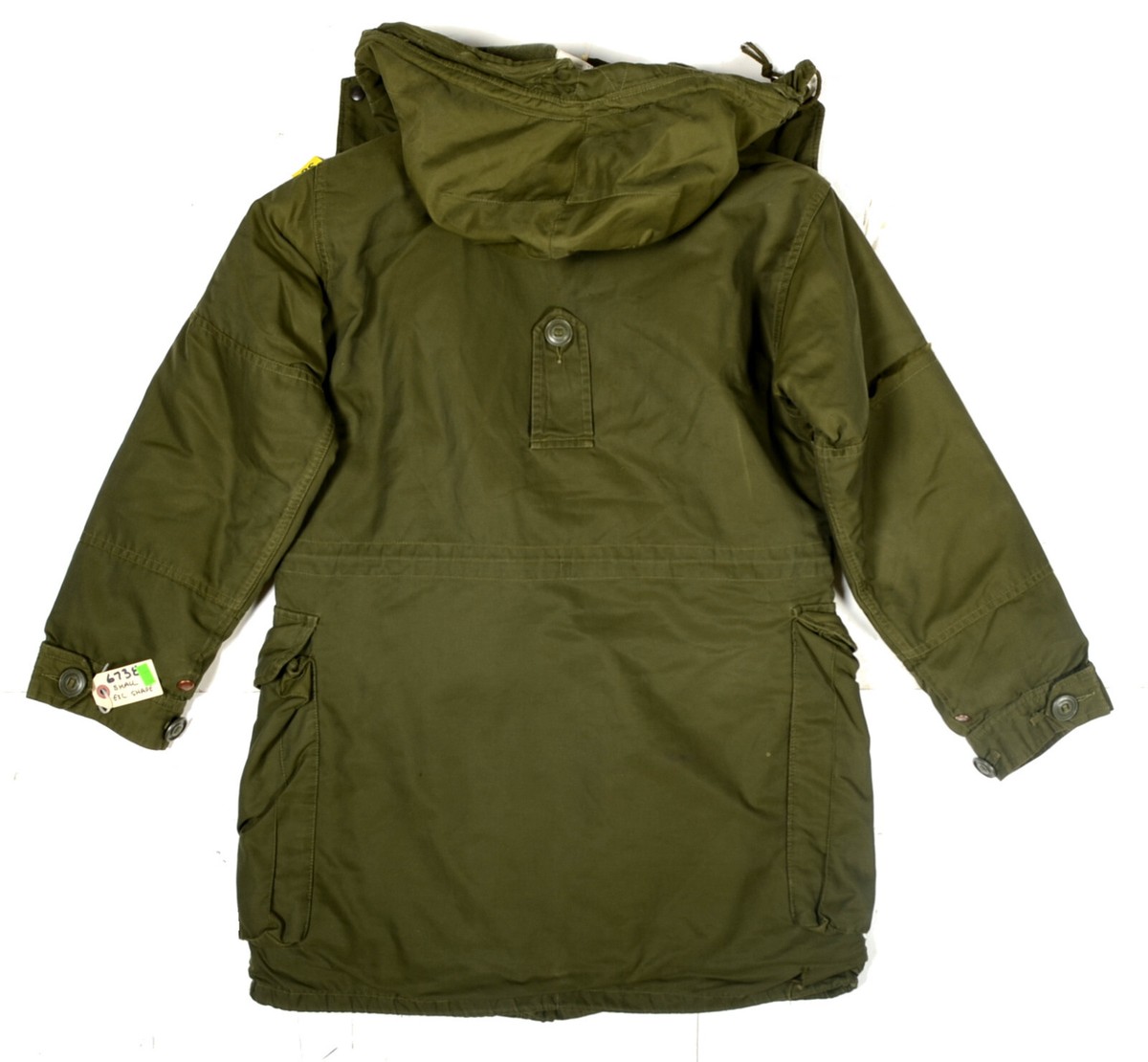 CANADIAN ARMY ARCTIC WINTER PARKA - 6738 - SHORT SMALL CANADIAN ARMY ARCTIC WINTER PARKA - 6738 - SHORT SMALL