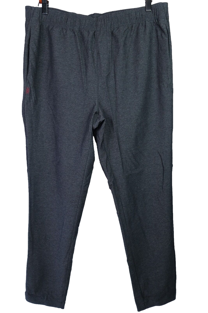 Rhone Stretch Slim Fit Activewear Pants Gray Mens Size XL