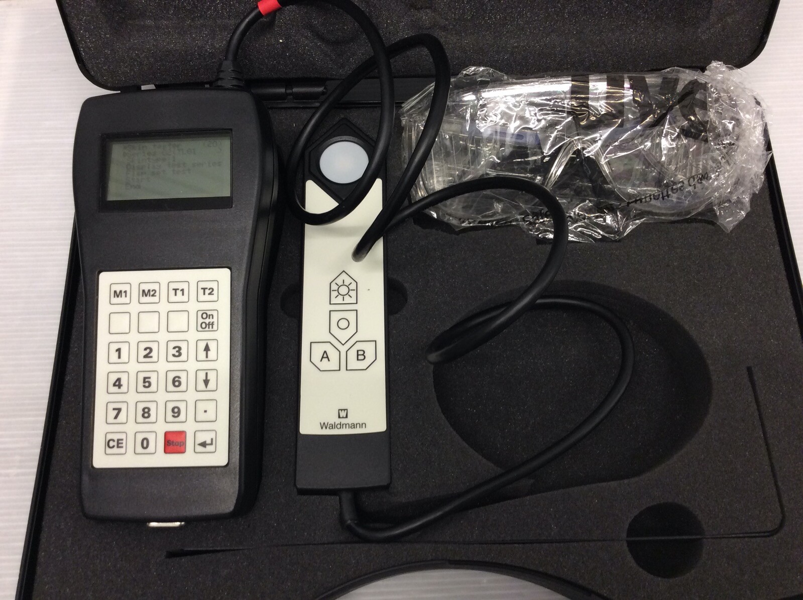 Waldmann Variocontrol Uv / Vis / Pdt Meter Measuring The Irradiation Intensity