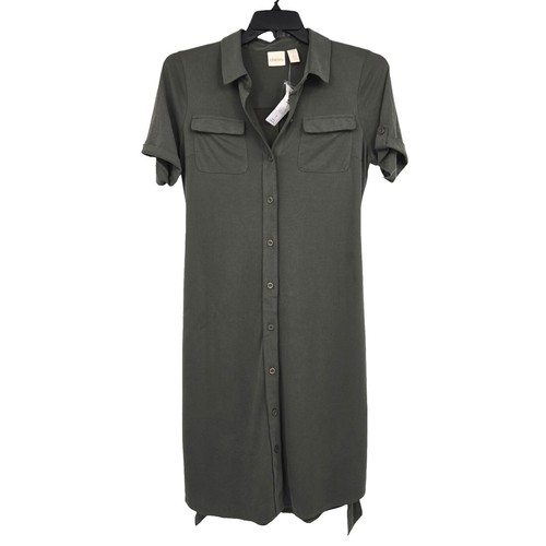 chicos t shirt dress No Iron Shirt Dress