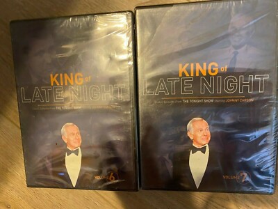 King of Late Night Volume 6 & 7 DVD Set - Brand New Sealed