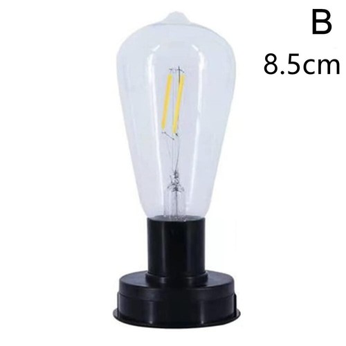Solar LED Garden Lamp Outdoor Tungsten Filament Bulb Lamp 7/8.5cm Night Light - Picture 10 of 12