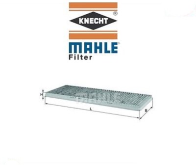 Knecht LA 191/S Filtro Abitacolo - MAHLE Original, Alta Efficienza Di Filtrazione (99.9%), Per Aria Pulita In Auto, Protezione Da Pollini E Smog, Ricambio Auto - 2