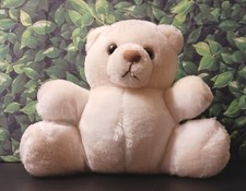 Dakin Vintage Teddy Bear 7.5" Plush White 1986 Stuffed Animal 1980's