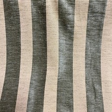 Green and Gold Vertical Stripe Pattern Curtain Fabric Material 137cm wide BR353