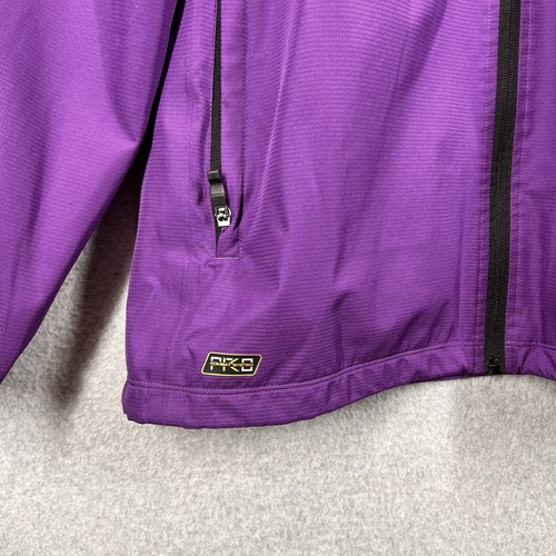 Kappa Adverzip Mediacom Fiorentina Violet Indigo Fußballjacke Herren Größe XL - Bild 6 von 12