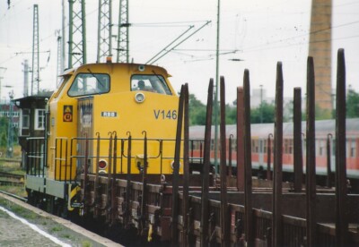 Foto RBB V146 LEW V100 Hbf Dessau 2003 10x15cm V2163b