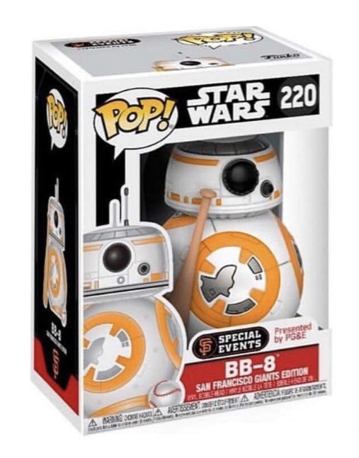 Star Wars - Bb-8 San Francisco Giants Edition Funko Pop Vinyl #220