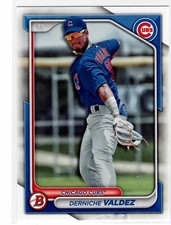 Derniche Valdez Chicago Cubs 2024 Bowman prospect
