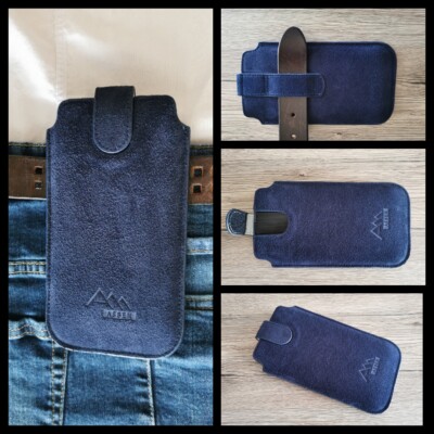 ASSEM für Cubot X30 echt leder Gürteltasche Tasche Hülle Etui case 