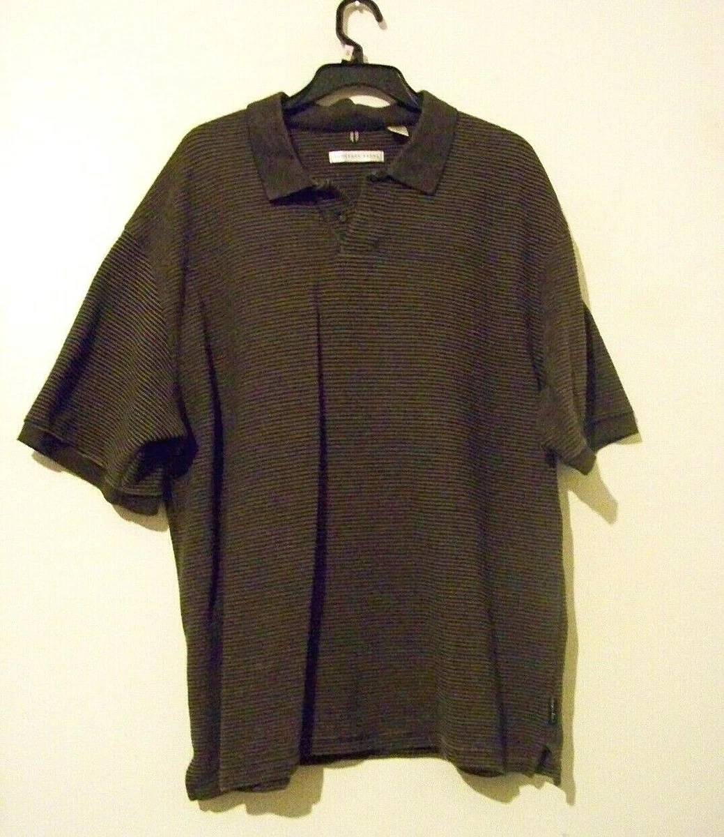 Chemise Hawaïenne Homme Geoffrey Beene Manches Courtes - Taille XXL (70% Soie, 30% Rayonne)