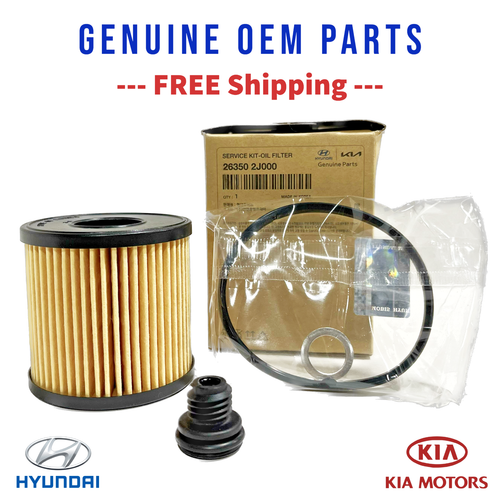Hyundai Kia Genuine OEM Oil Filter ELANTRA & SONATA (263502J000) eBay