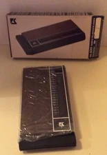 Park Sherman Tempo Telephone Directory Index Vintage Pop Up Push BLACK & BROWN