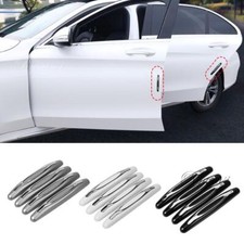 4pcs Car Door Edge Anti-collision Scratch Protection Guard Strip Cover Protector