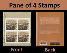 Canada 3204 Red River Resistance P pane 4 A MNH 2019