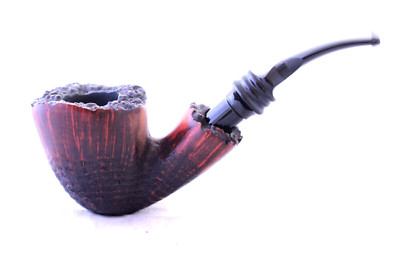 Pfeife Pipe Pipa ERIKSEN Bent, Handmade in Denmark Neu, 9 mm Filter