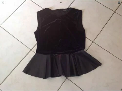 Hauts et chemises Zara en cuir pour femme