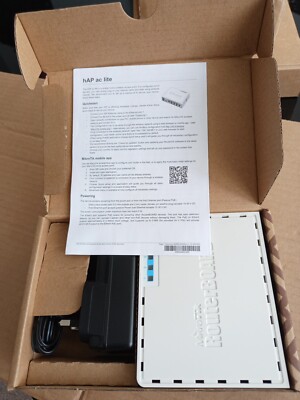 MIKROTIK RB952Ui-5ac2nD hAP AC Lite WiFi Router/AP 2 GHz/5 GHz 5xLAN, USB, POE-in