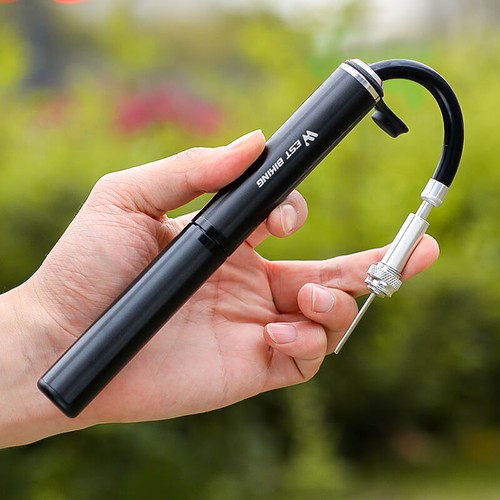 WEST BIKING 160PSIPortable Schrader Presta Valve Bike Ball Pump Inflator Pump - Picture 4 of 12
