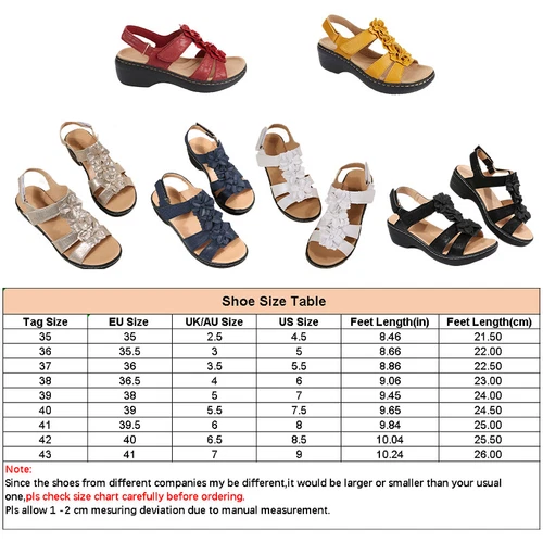 Women's backless sandals walking shoes - Picture 3 of 45