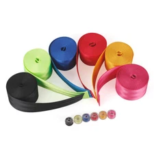 Car Seat Belt Webbing Polyester Seat Lap Retractable Nylon Strap 3.5M