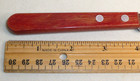 Set of 2 Walco Stainless Japan Knives Brown & Rosewood Handles rounded blunt end — photo 5