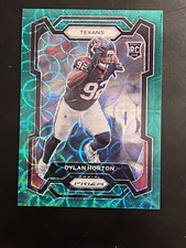 2023 Prizm FOTL Dylan Horton Rookie Card Green scope /75 #340 Texans