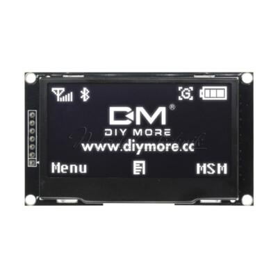 2.42'' OLED Display Module White 128*64 HD Screen IC I2C SPI Serial SSD1309