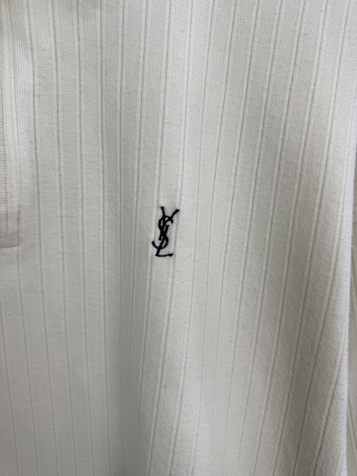 Polo YSL Yves Saint Laurent vintage anni 90 rara taglia XXL colore beige