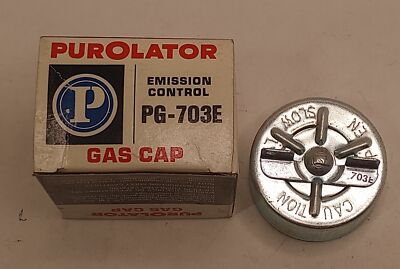 NOS Purolator PG-703E Fuel Gas Tank Cap Made in USA