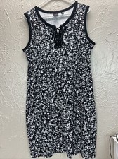 Rafaella Lace Up Scoop Neck Sleeveless Dress size XL