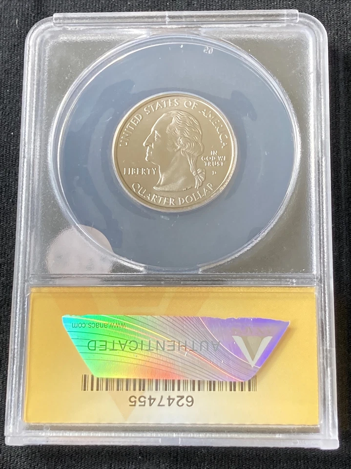 2008-D Washington Quarter Arizona MS69 ANACS M176 - Image 3 of 3