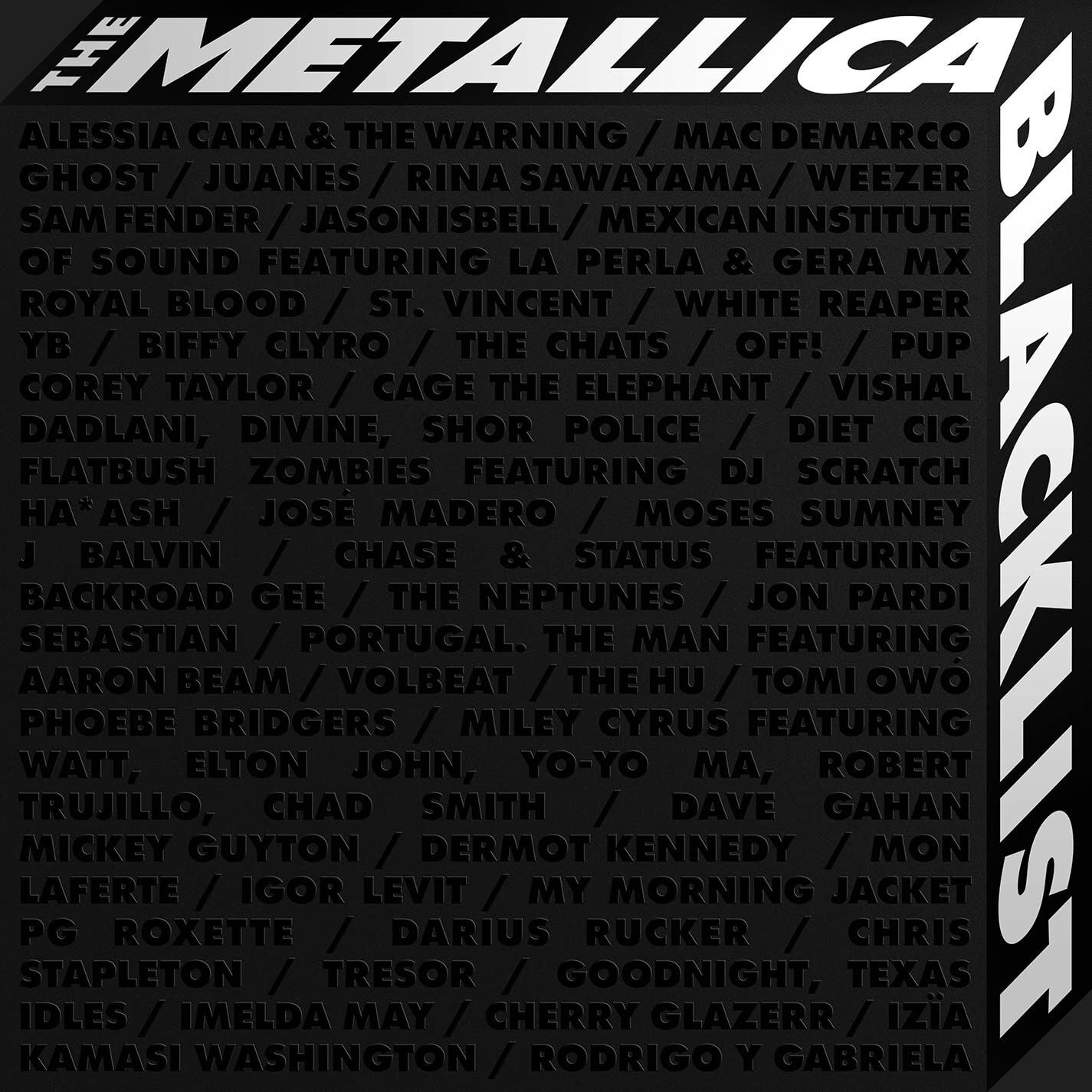 Metallica and Various Artists The Metallica Blacklist CD NUOVO