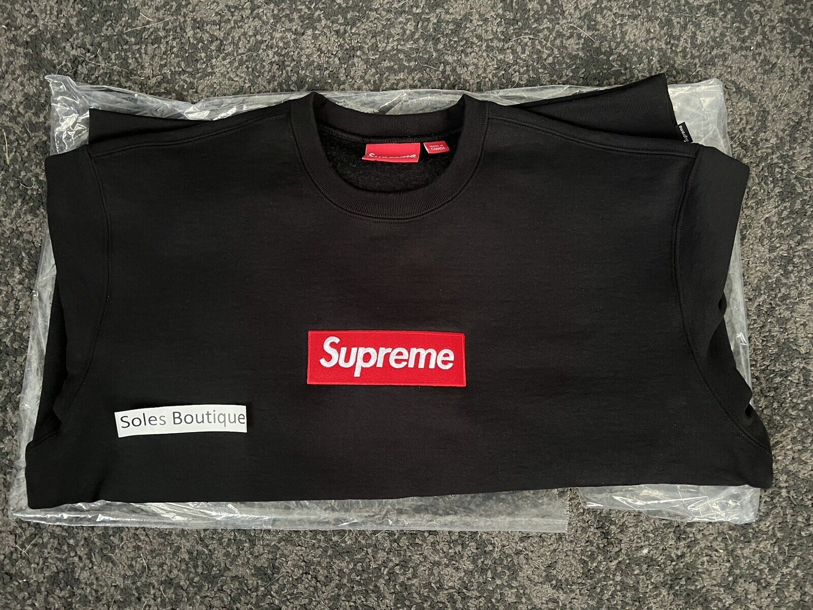 大人気☆ Supreme Box Logo Crewneck \