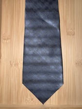 DKNY Dark Blue Silk Tie - 58L 3.75W