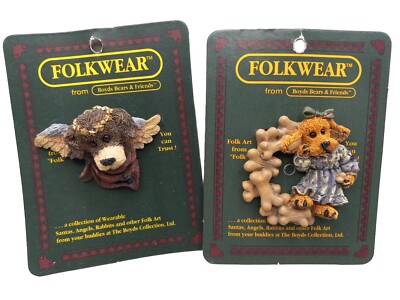 Boyd's Bears Folkwear Pin Betty Biscuit Snacktime #26403 ralph angel pooch 2669